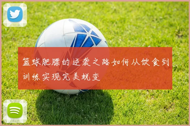 篮球肥膘的逆袭之路如何从饮食到训练实现完美蜕变